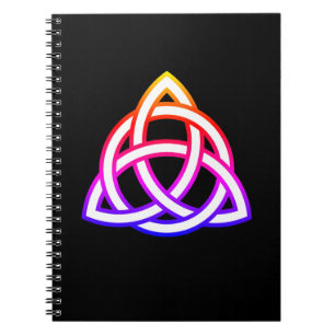 Celtic Trinity Knot Triquetra Wicca Notizblock