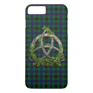 Celtic Trinity Knot und Clan Davidson Tartan Case-Mate iPhone Hülle