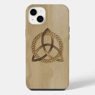 Celtic Triquetra Dreifaltigkeitsknoten iPhone 14 P Plus Hülle