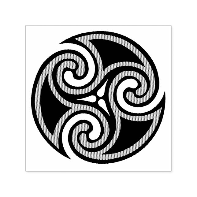 Celtic Triskele Ornament Permastempel (Design)