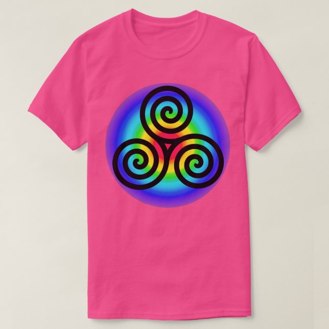 Celtic Triskele T-Shirt (Design vorne)
