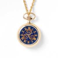 Celtic Triskelion (blau) Custom