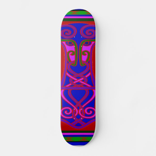 Celtic Viking Skateboard (Vorderseite)