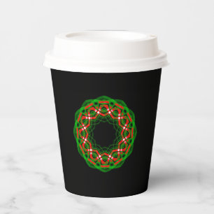 Celtic Weihnachten Festival Pappbecher