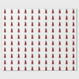 Celtic-Weihnachtsmann-Packpapier Geschenkpapier