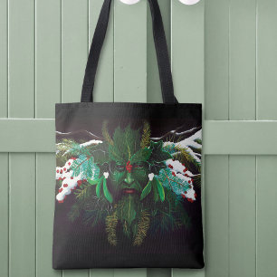 Celtic Winter Green Man Tasche