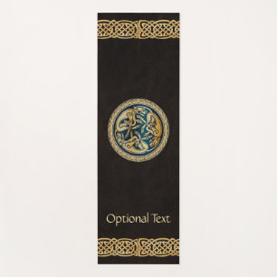 Celtic Wolf Knüpfarbeit Trial Yogamatte
