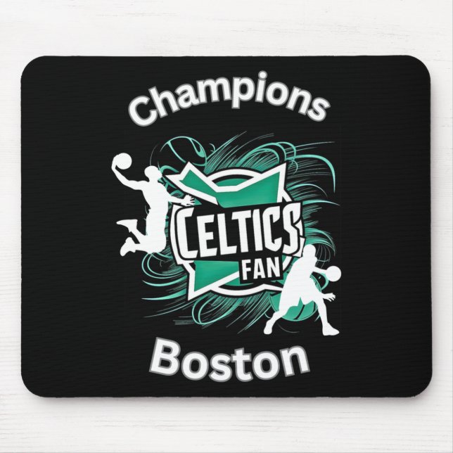 Celtics Basketball Tri-Blend  Mousepad (Vorne)