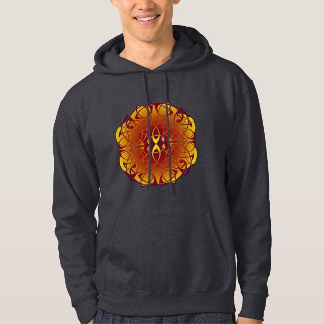 Celticsun-Mandala Hoodie (Vorderseite)
