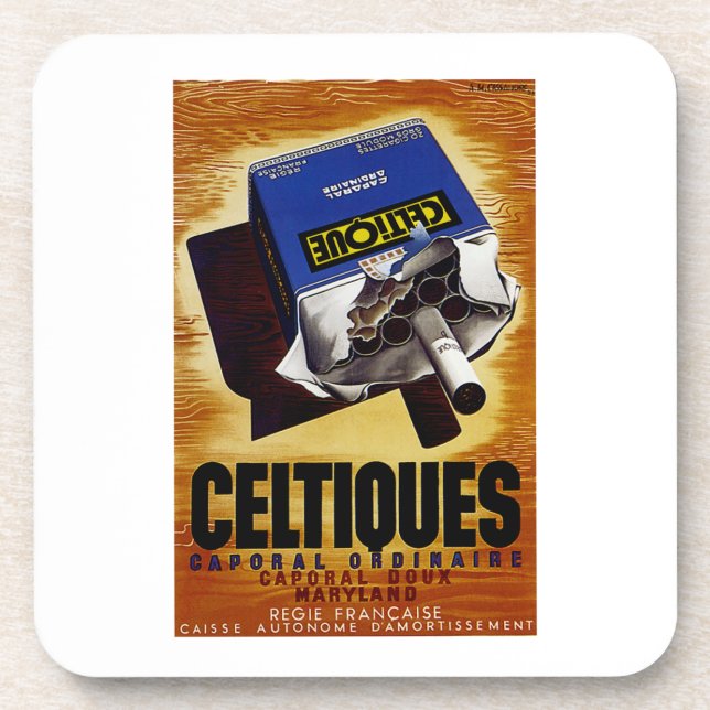 Celtiques Cigarettes Getränkeuntersetzer (Vorderseite)