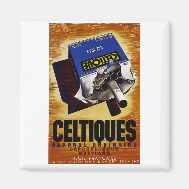 Celtiques Zigaretten Magnet (Vorne)