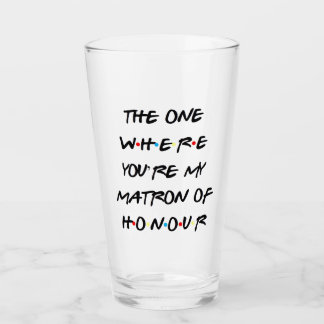 Celui où tu es mon chef d'honneur le verre