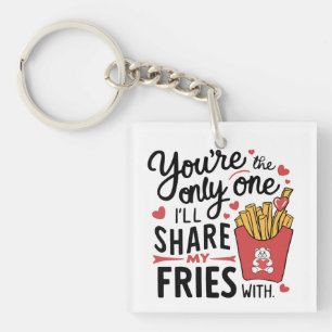 Celui que je partagerai Mes Fries avec des Valenti