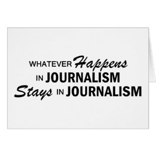 Celui qui se produise - journalisme