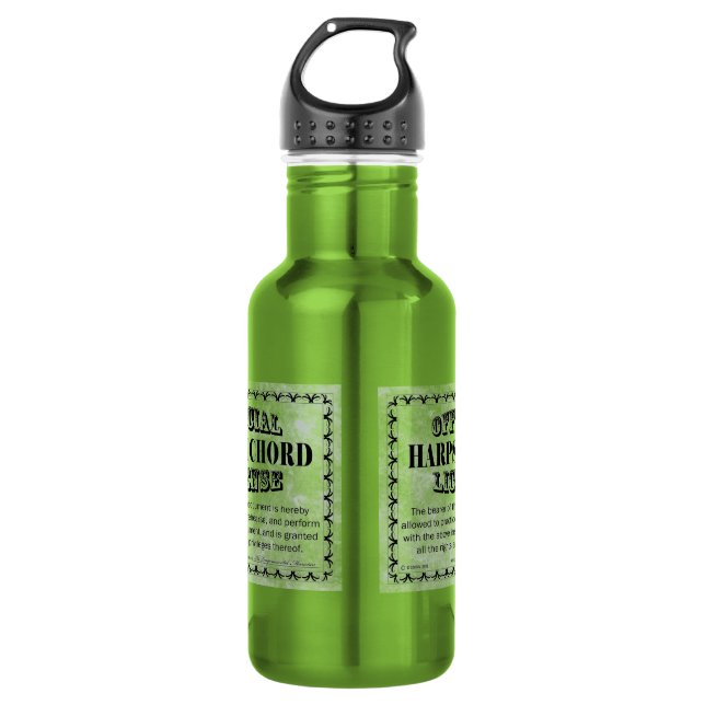 Cemballizenz Edelstahlflasche (Vorderseite)