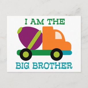 Cement Mixer Big Brother Postkarte