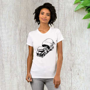Cement Truck Womens T - Shirt