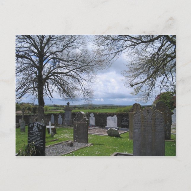 Cemetary Postkarte (Vorderseite)