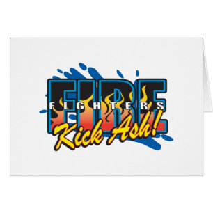 Cendre de coup-de-pied de pompiers !