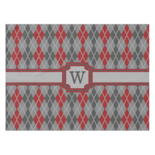 Cendres et membres Jacquard nappe