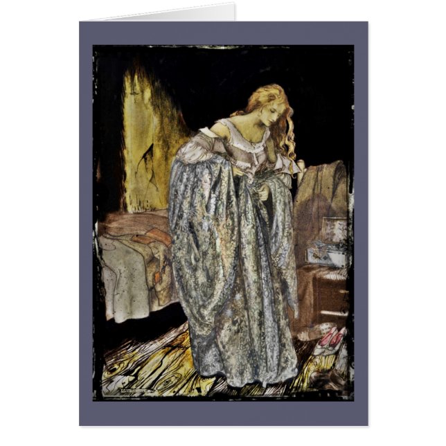 Cendrillon dans le grenier (Devant)