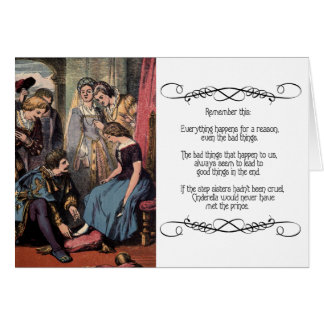 Cendrillon vintage adaptant la pantoufle en verre