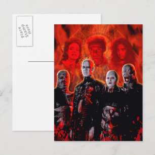 Cenobiten Horror-Postkarte – gothische Kultkunst Postkarte