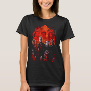 Cenobites Puzzle Box Horreur Hommage Femme T-shirt