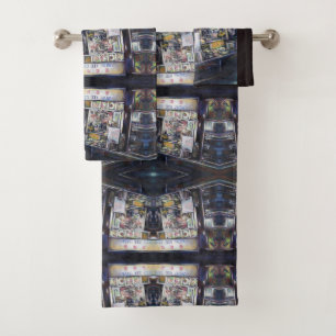 Cenosillicaphia, Singapur Badhandtuch Set