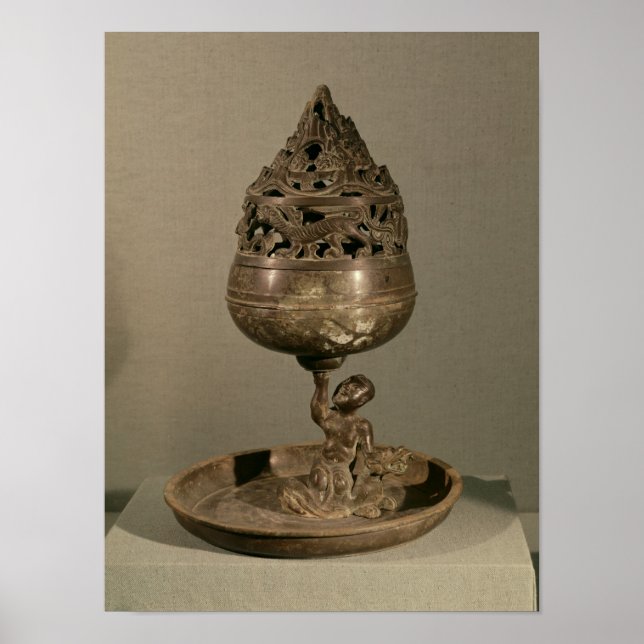 Censer in Form von "po-shan-lu" Poster (Vorne)