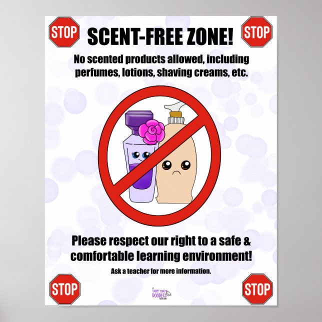 Cent-free Allergy Poster (Vorne)
