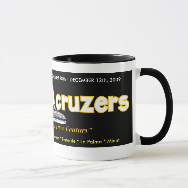 CenTAcruzers Logo-Kaffee-Tasse Querstation Tasse (Rechts)