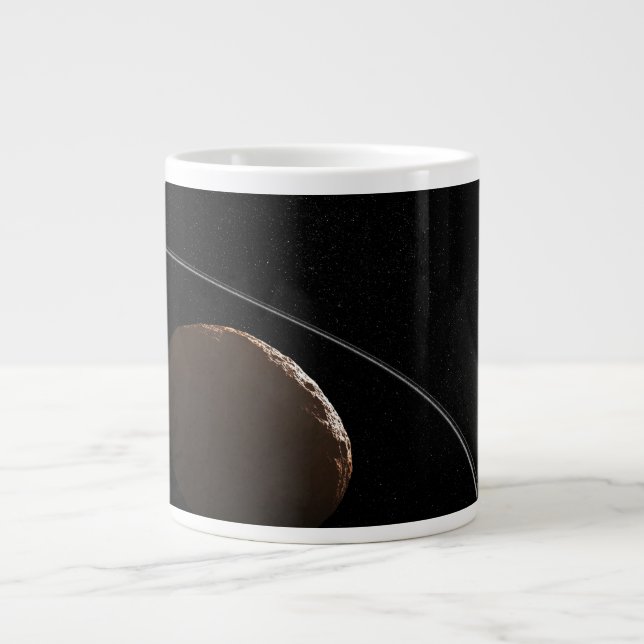 Centaur 1099 Chariklo und seine Ringe. Jumbo-Tasse (Vorderseite)