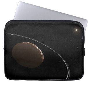 Centaur 1099 Chariklo und seine Ringe. Laptopschutzhülle