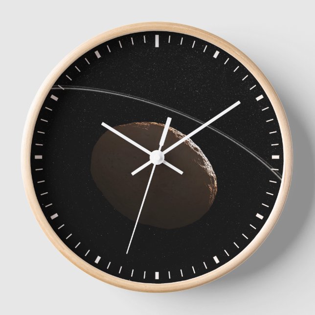 Centaur 1099 Chariklo und seine Ringe. Uhr (Vorderseite)