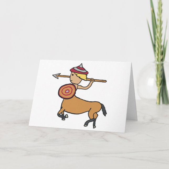 Centaur Sagittarius Karte (Vorderseite)