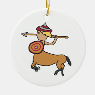Centaur Sagittarius Keramik Ornament