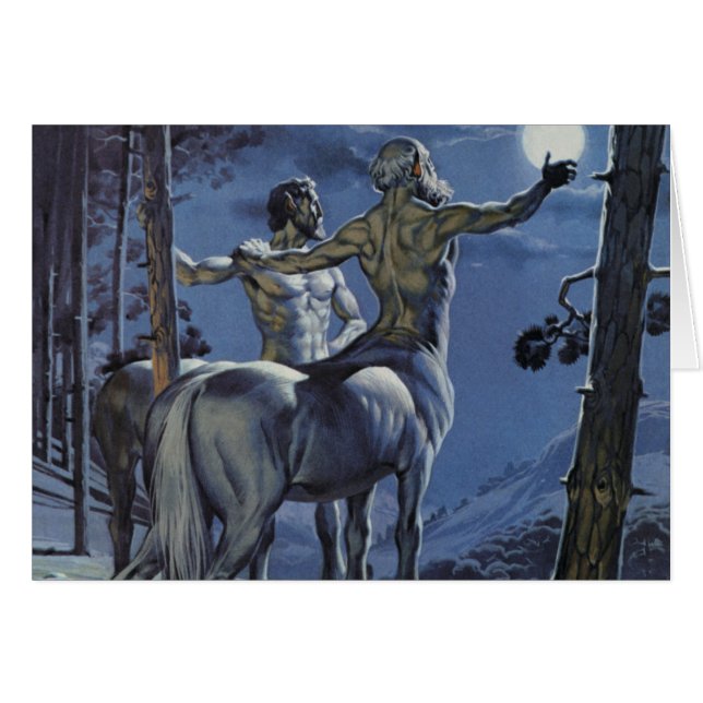 Centaurs (farbige Litho) (Vorderseite (Horizontal))
