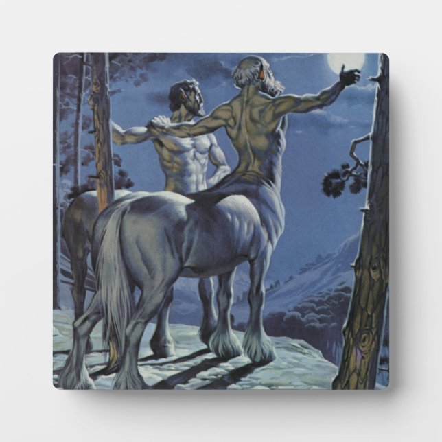 Centaurs (farbige Litho) Fotoplatte (Vorderseite)