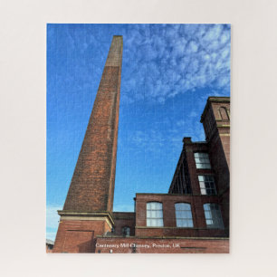 Centenary Mill Schornstein, Preston, England, Groß