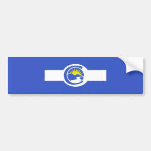 Centennial City Flag (Colorado) Autoaufkleber