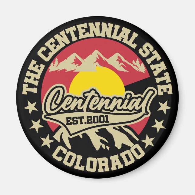 Centennial, Colorado Magnet (Vorne)