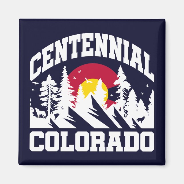 Centennial, Colorado Magnet (Vorne)
