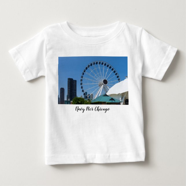 Centennial Ferris Wheel Baby T-shirt (Vorderseite)