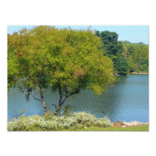Centennial Lake in Ellicott City Maryland Fotodruck