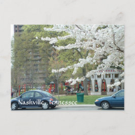 Centennial Park im Frühling Postkarte