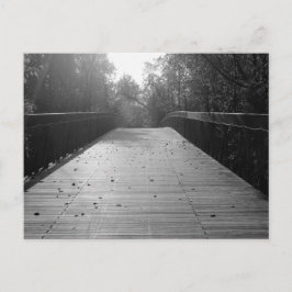 Center Bridge Sequel - Black and White Postkarte