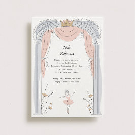 Center Bühne Kindergeburtstag Party Einladung