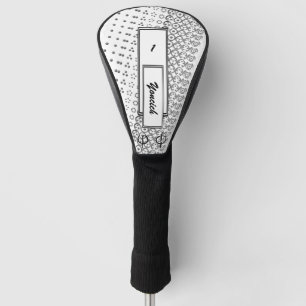 Centesimal 12Digit Fibonacci Sequence von K Yoncic Golf Headcover