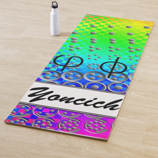 Centesimal 12Digit Fibonacci Sequence von K Yoncic Yogamatte (Beispiel)